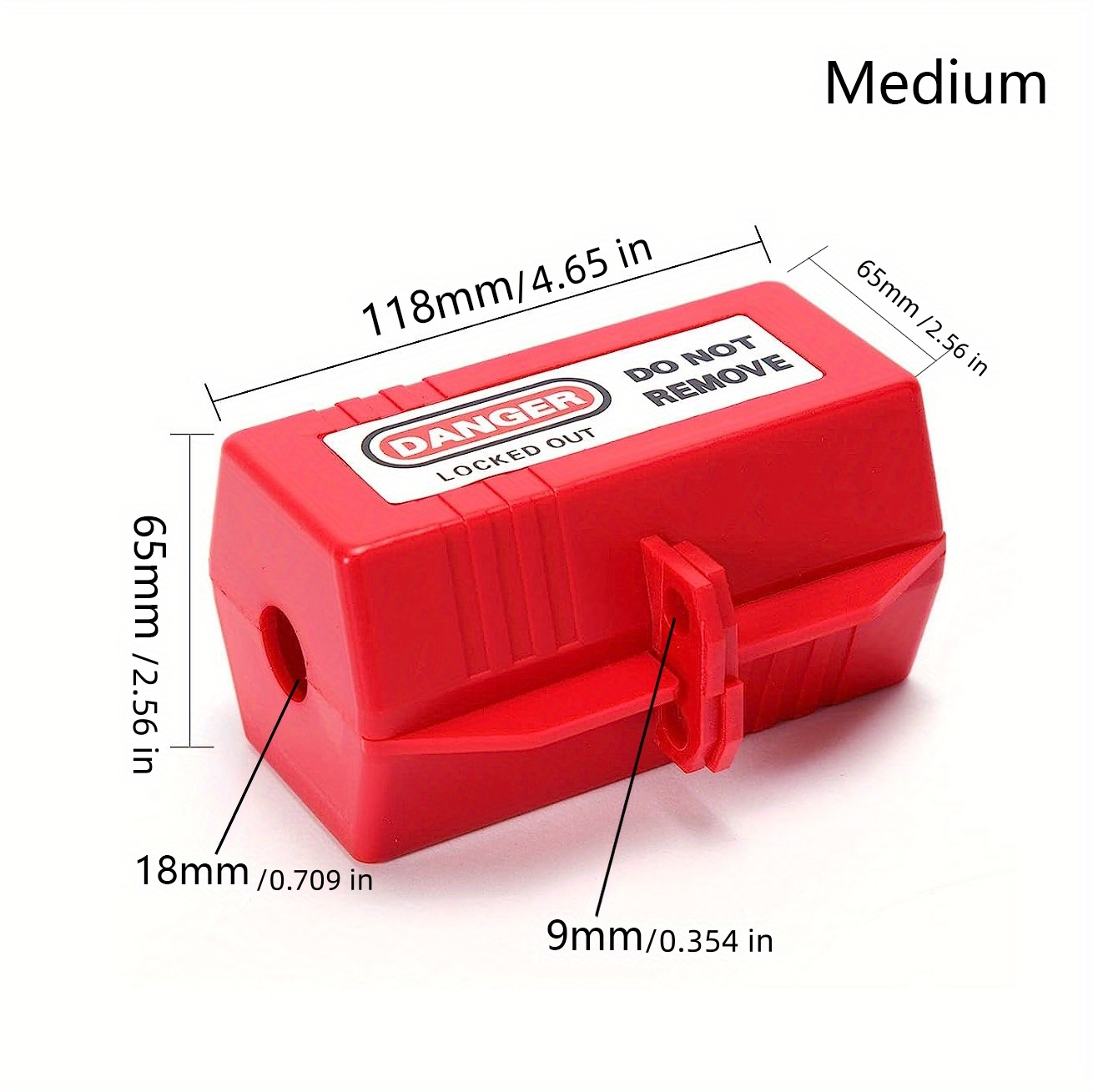 Tagout Plug Lock Lockout Universal Forklift Cylinder Temu