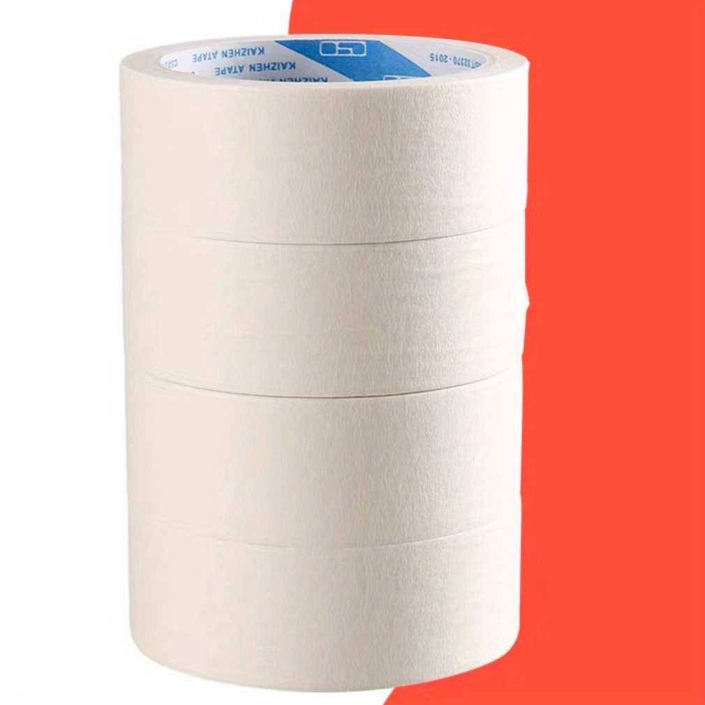 20 Yards Wide: High Adhesive White Masking Tape By Hand - Temu