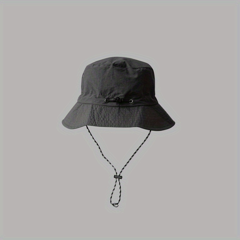 Unisex Quick Drying Sunshade Bucket Hat for Outdoor Mountaineering