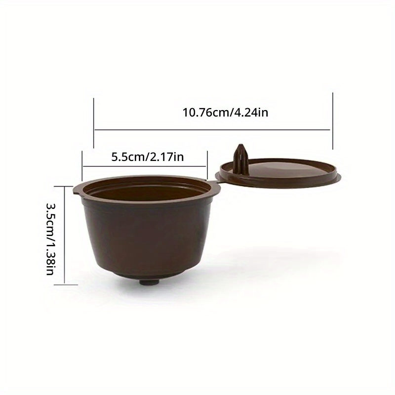 PDTO Cápsula de café reutilizable para máquina Nescafé Dolce Gusto Cápsulas  recargables – Los mejores productos en la tienda online Joom Geek