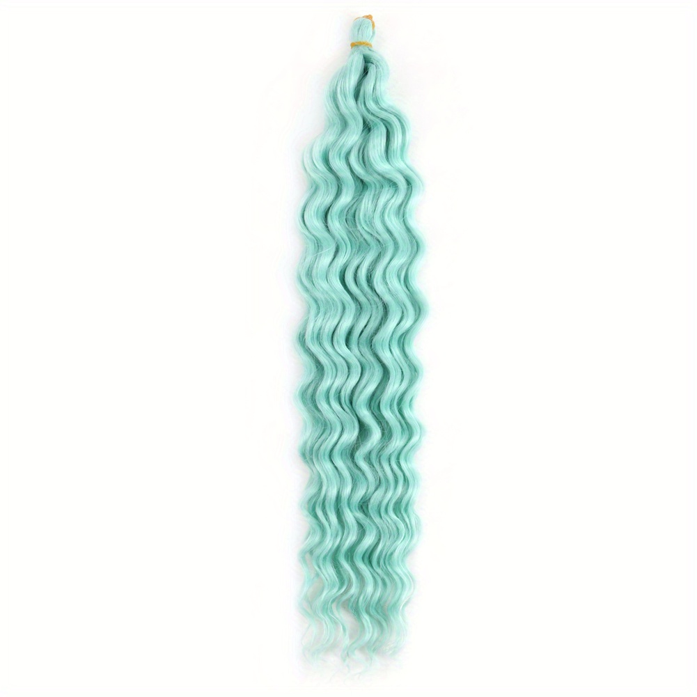 Deep Wave Crochet Hair Long Ocean Wave Braiding Hair - Temu Germany