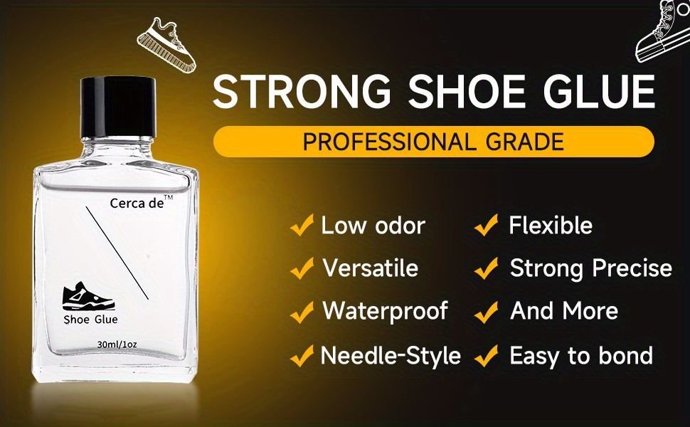 SHOE BOND Shoe Glue - Professional Grade, Clear Shoe Germany