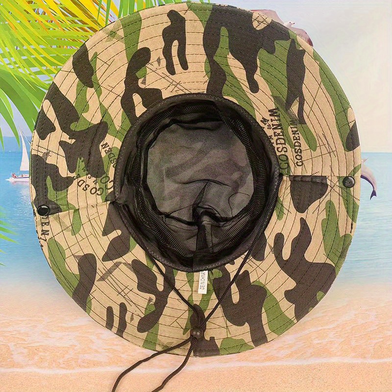 1pc Uv Protection Hat Male Spring Summer Outdoor Sunscreen