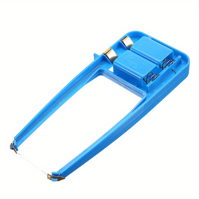  Cortador de espuma de alambre caliente azul plástico pequeño  poliestireno eléctrico modelo artesanal Herramientas de corte DIY 7.480*  3.543 in : Arte y Manualidades