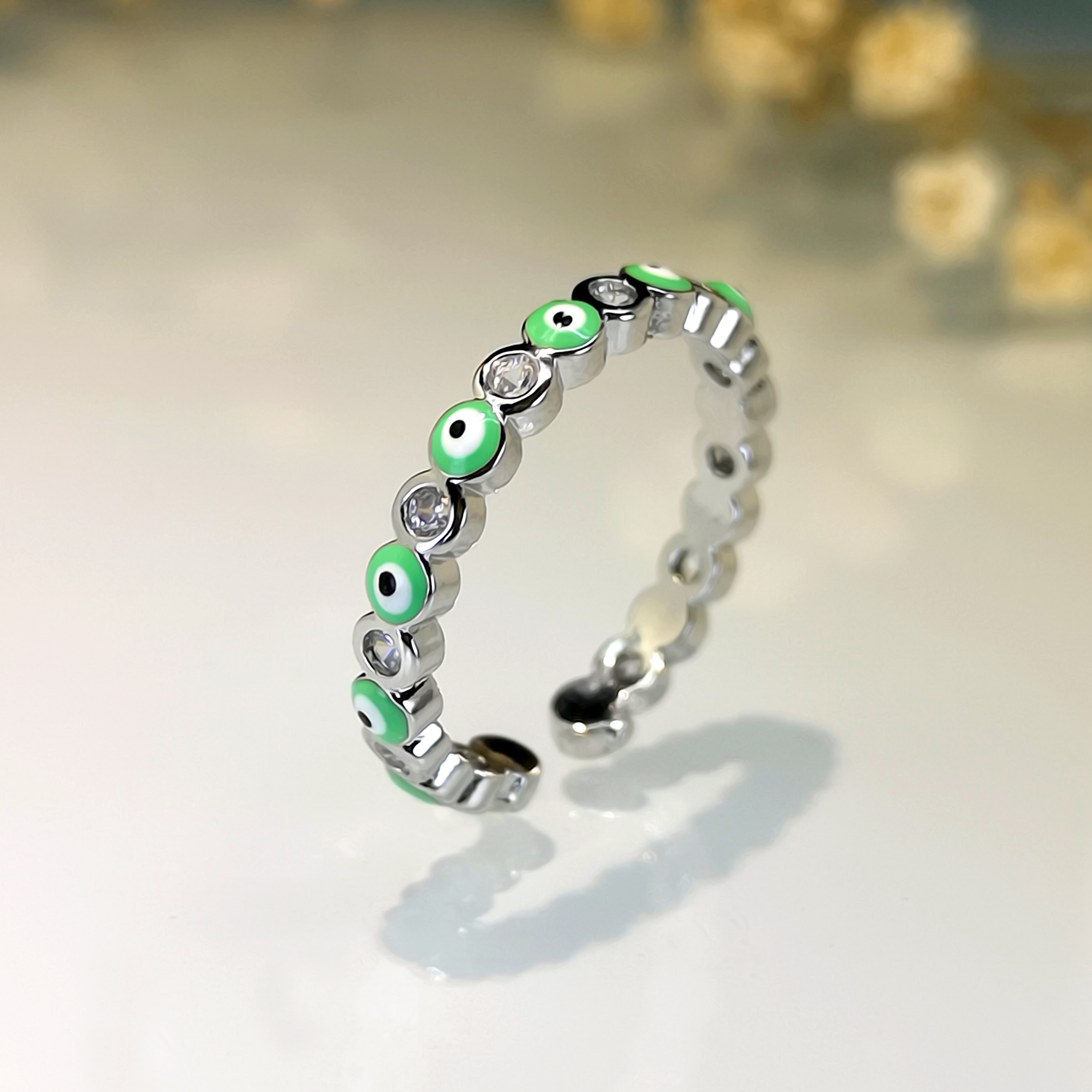 Creative Evil Eye Men's Ring, Birthday Gift