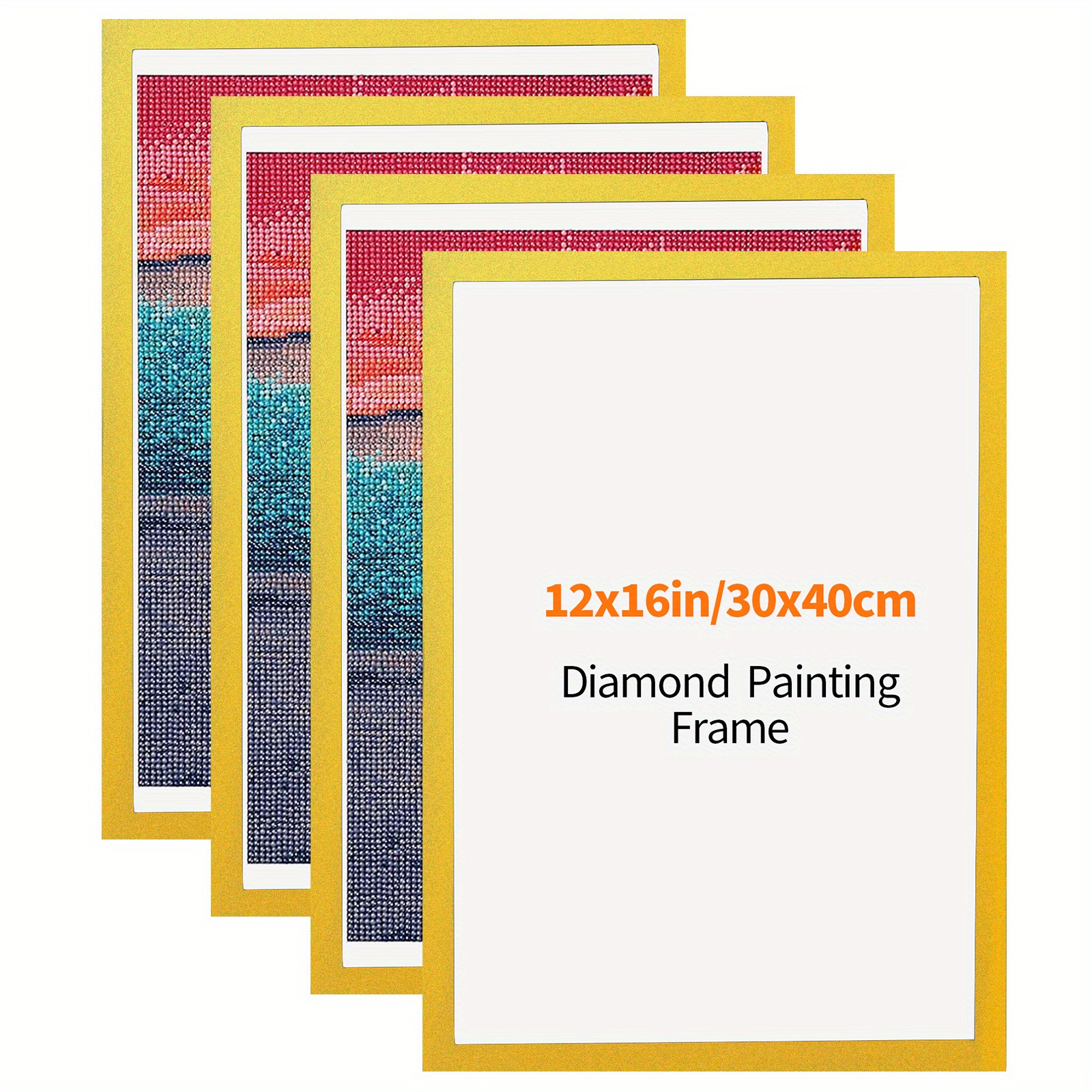 4pcs Diamond Art Tool Translucent Magnetic Holders Diamond Painting Art  Tools