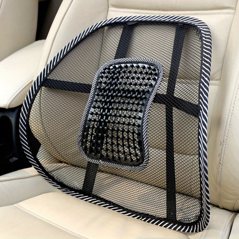 Universal Auto Rückenstütze Stuhl Massage Lendenwirbelstütze Taille Kissen  Mesh Belüftungskissen Pad Für Auto Büro Zuhause