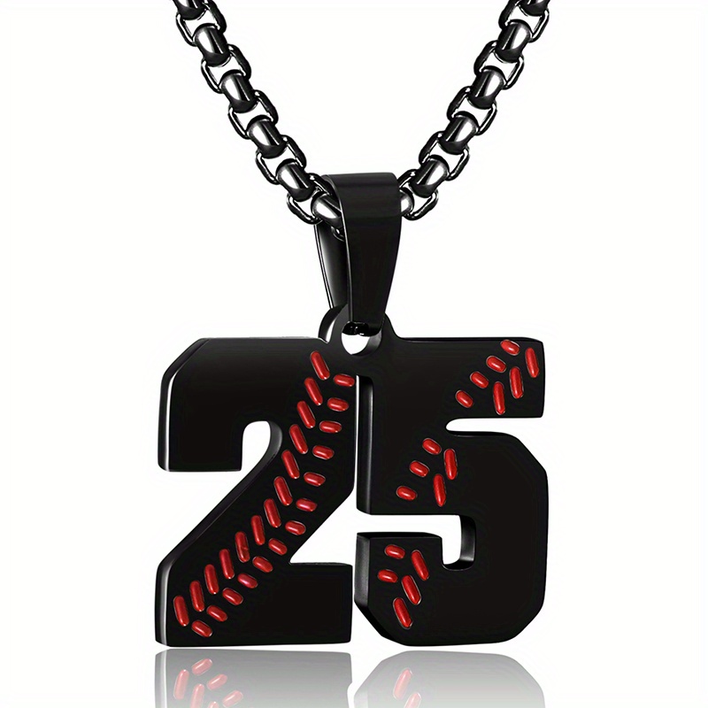 Silver baseball deals chains