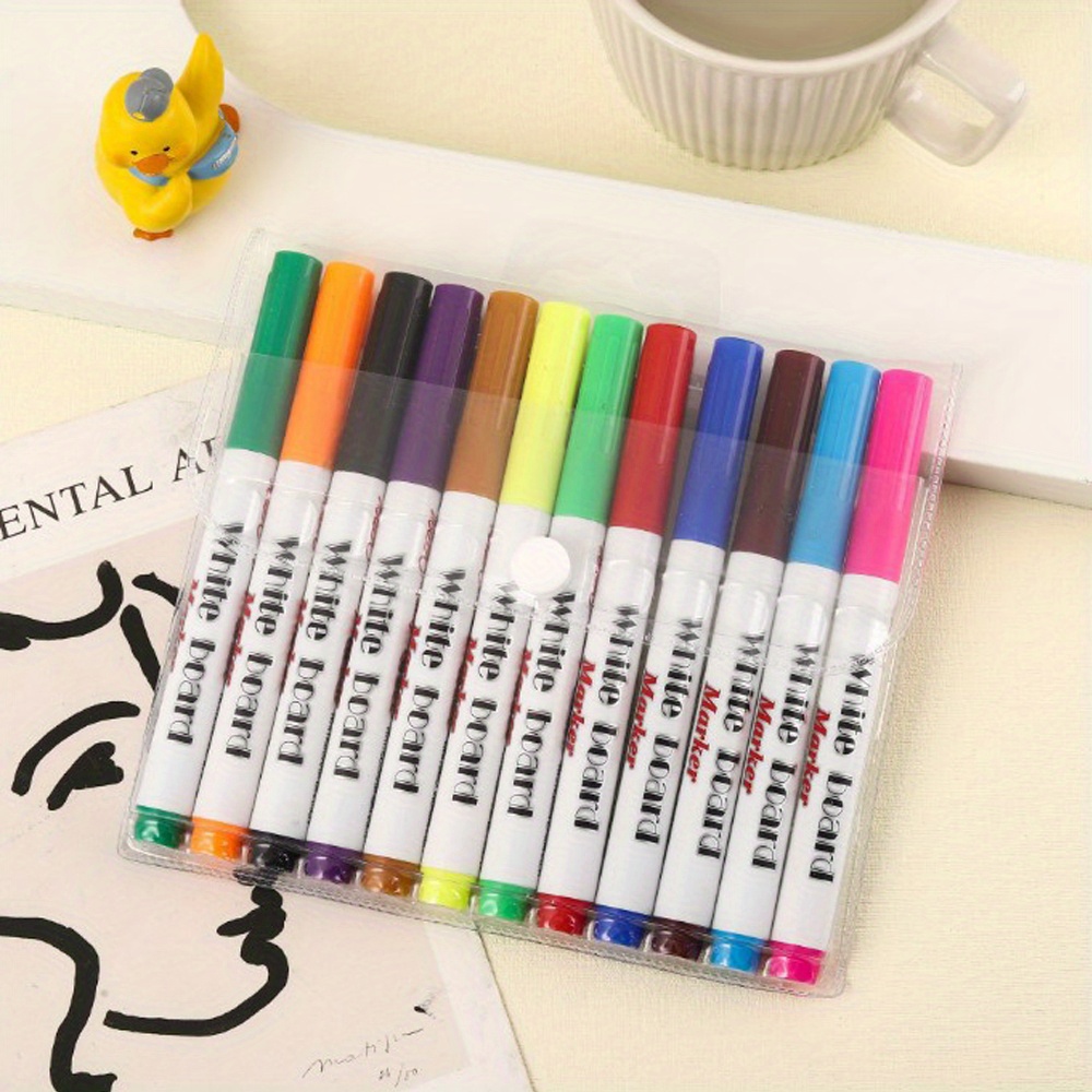 Water Painting Floating Pen White Board dry wipe Marker Doodle Drawing Pen  toy