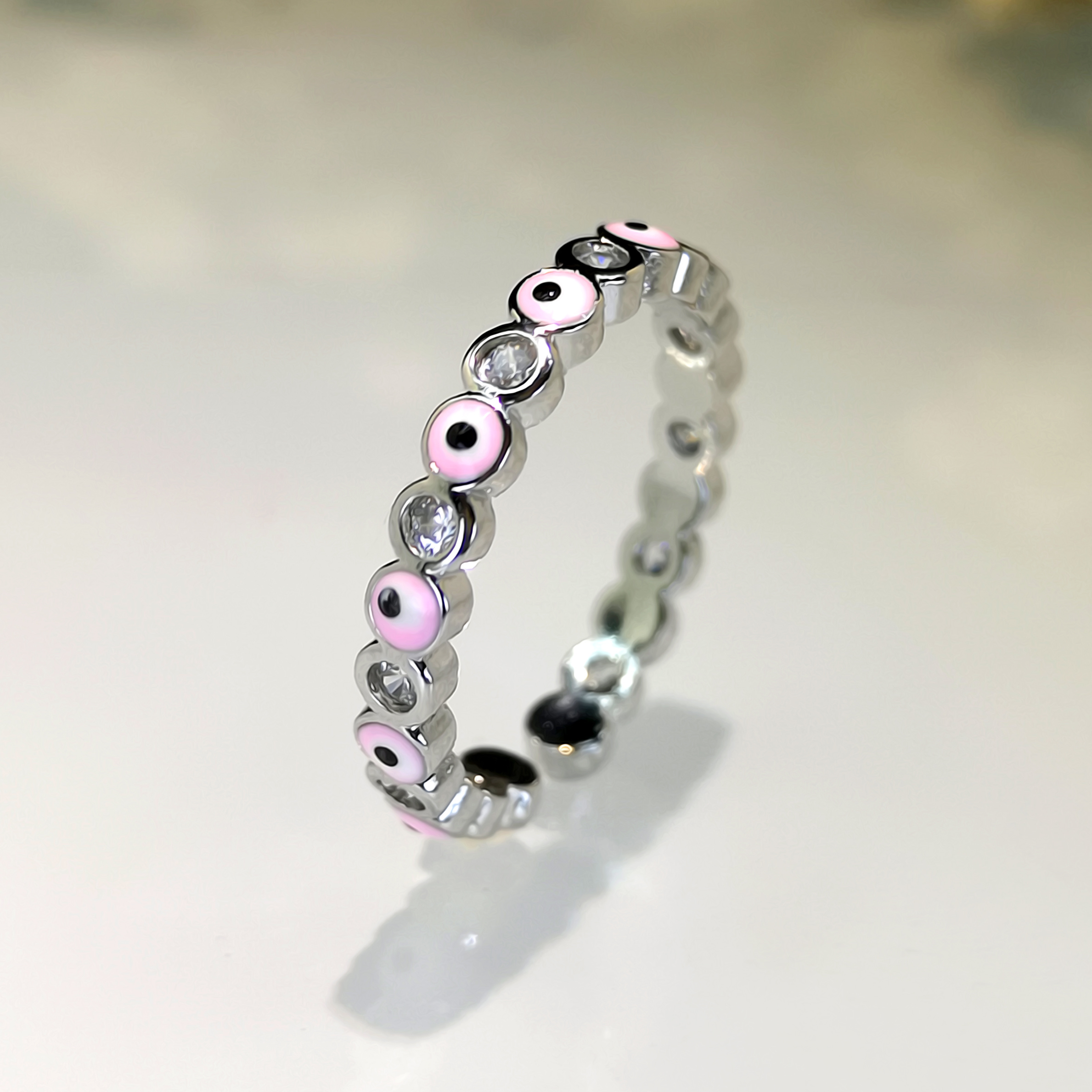 Creative Evil Eye Men's Ring, Birthday Gift