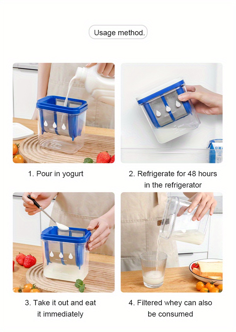 Reusable Yogurt Strainer Ultra Fine Mesh Perfect Greek Temu