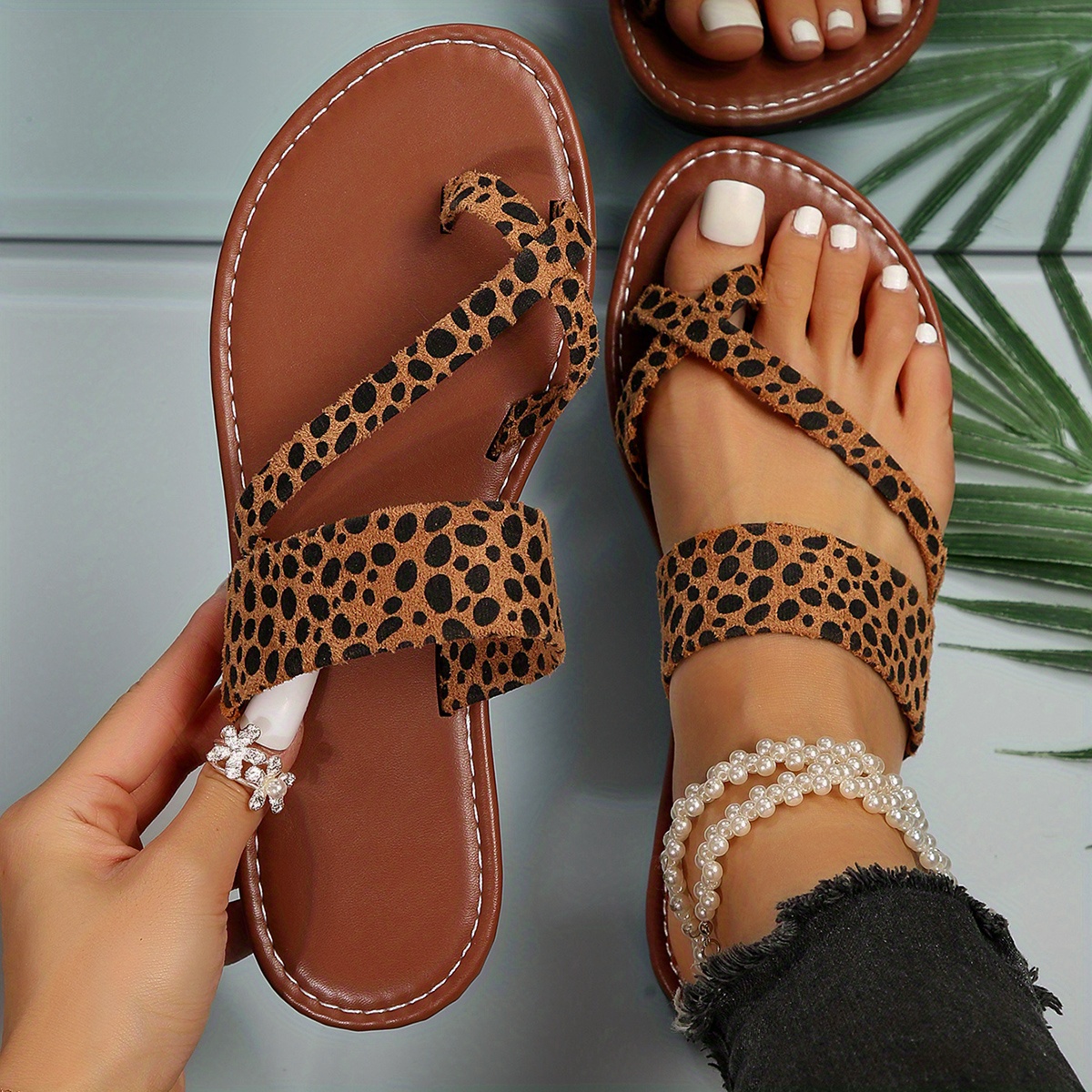 Leopard print hot sale shoe clips