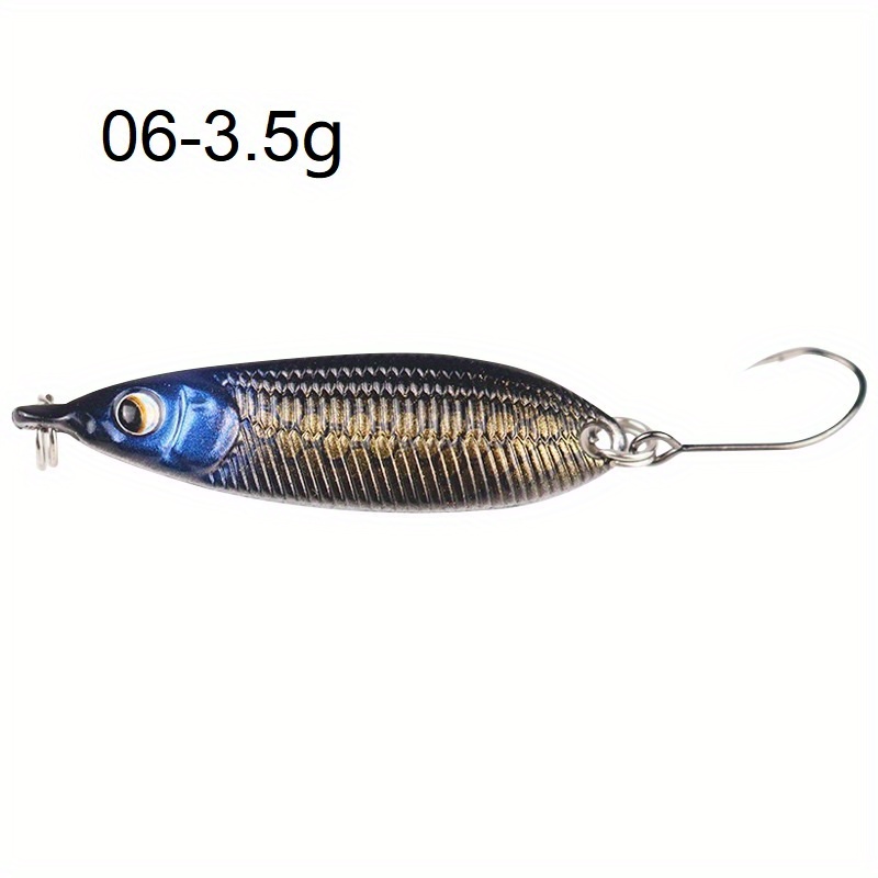 Sequins Spoon Fishing Lure Bionic Bait Silver Long Casting - Temu