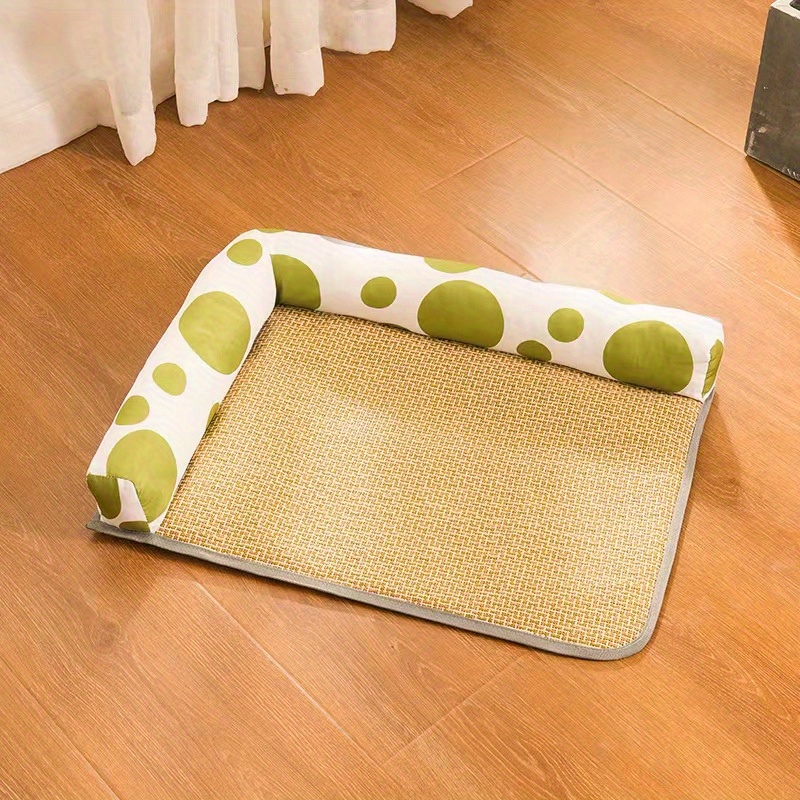 Summer Cat Bed Scratch Resistant Non slip Pet Rattan Mat Cat Temu New