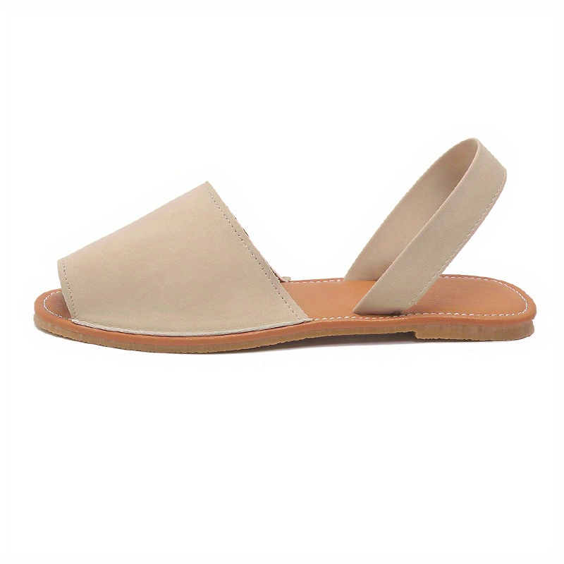 Tan peep toe on sale flats