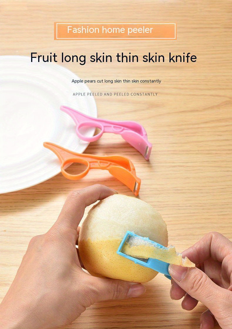 1pc Random Color Apple Cutter Apple Slicer Fruit Cutter Plastic Cutting  Tool