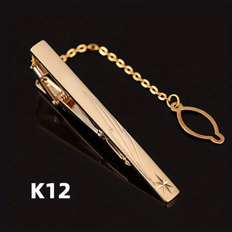 Men's Business Tie Clip Tie Bar For Regular Ties Necktie Suitable For  Wedding Business, Tie Pin Clips - Temu