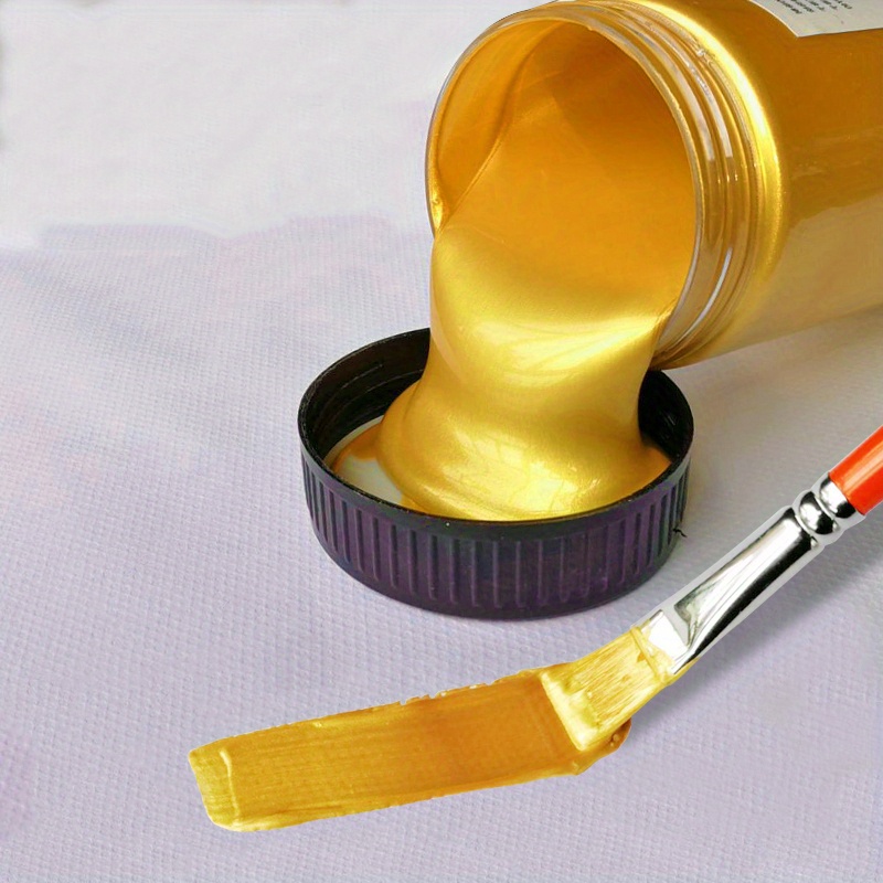 Gold Paint Metallic Waterproof Acrylic Paint – Artbiz Supply