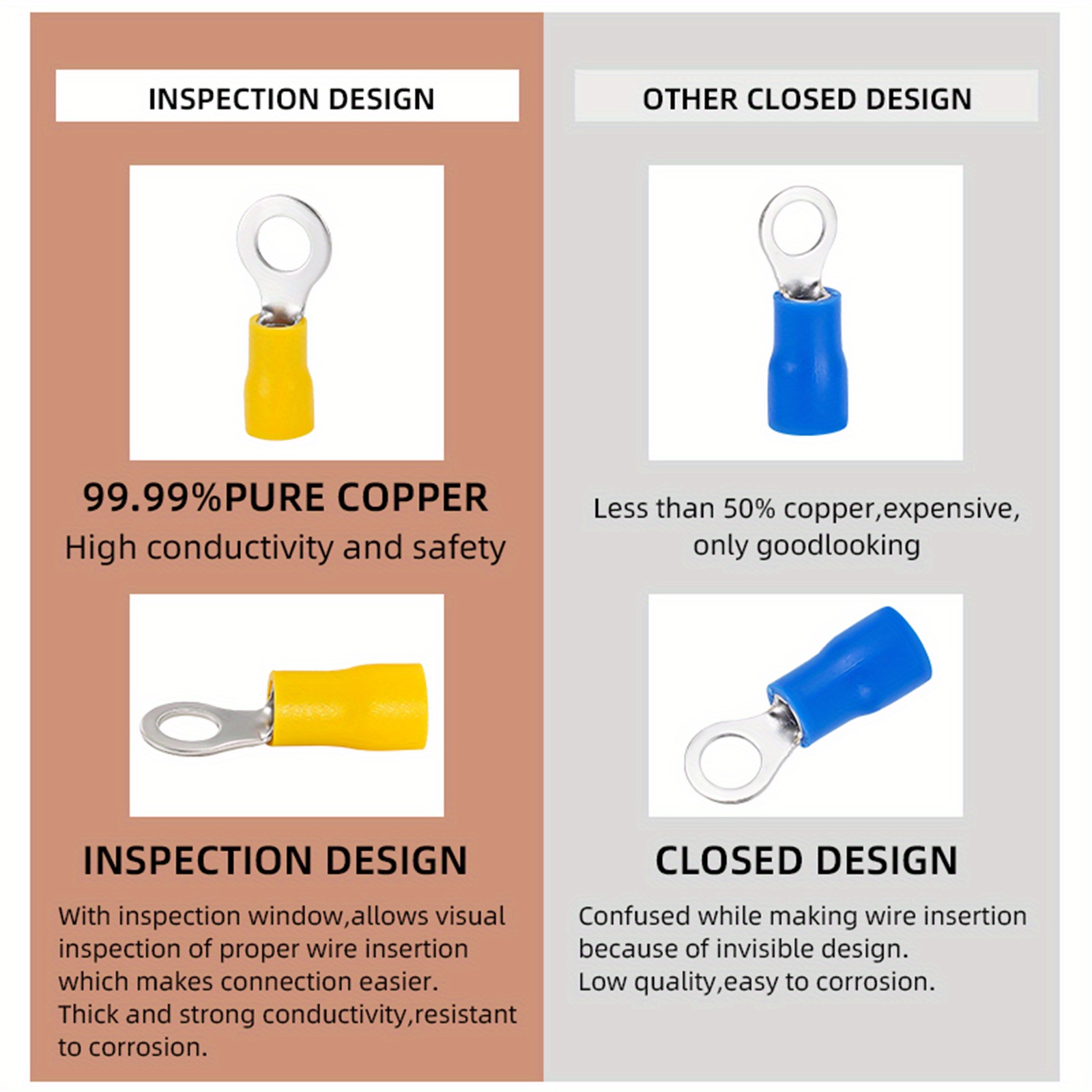 Electrical Wire Crimp Connector Set Spade Terminals Butt Temu New Zealand