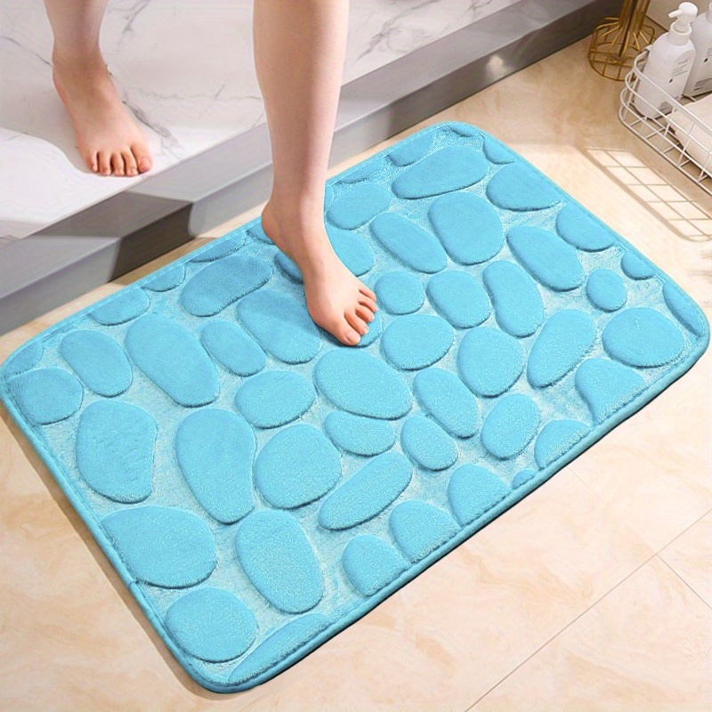 Unique Bargains Memory Foam Bathroom Mat Non Slip Soft Bath Mats
