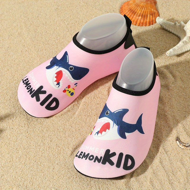 Norty Wave Childrens Sizes 11-4 Kids Slip on Aqua Socks Pool Beach Water  Shoe