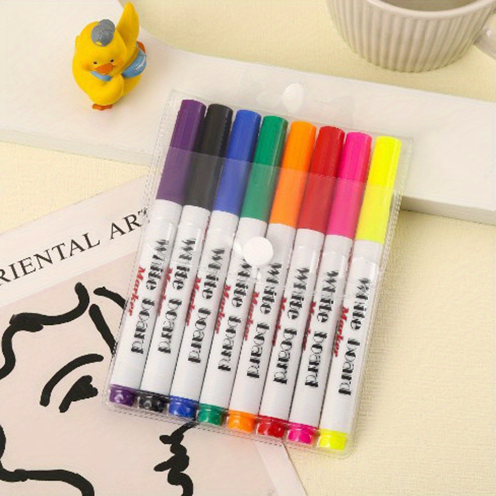 Magical Water Painting Pen Whiteboard Markers Floating Ink Pen Doodle Water  Pens Montessori Early Education Toy Art Supplies - Temu Denmark
