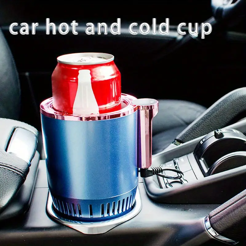 Smart Car Hot Cold Cup Mini Refrigerator: Fast Cooling - Temu