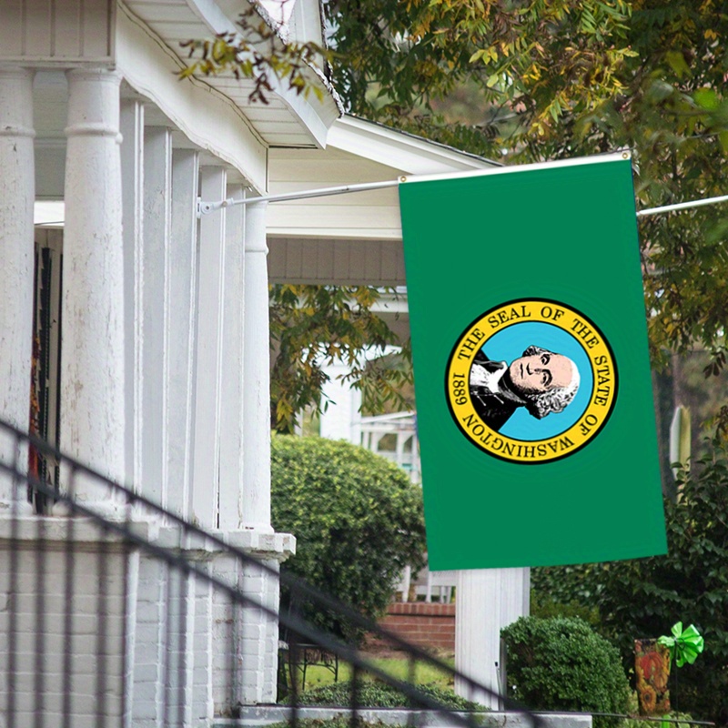 Us Washington State Flags Heavy Duty 2 Brass Grommets Temu Australia