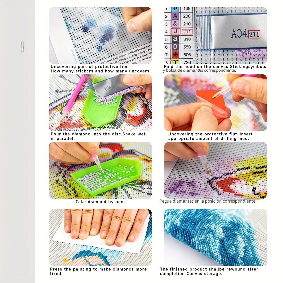 Kit Pintura Diamantes 5d Niños Kit Pintura Cristal Juego - Temu