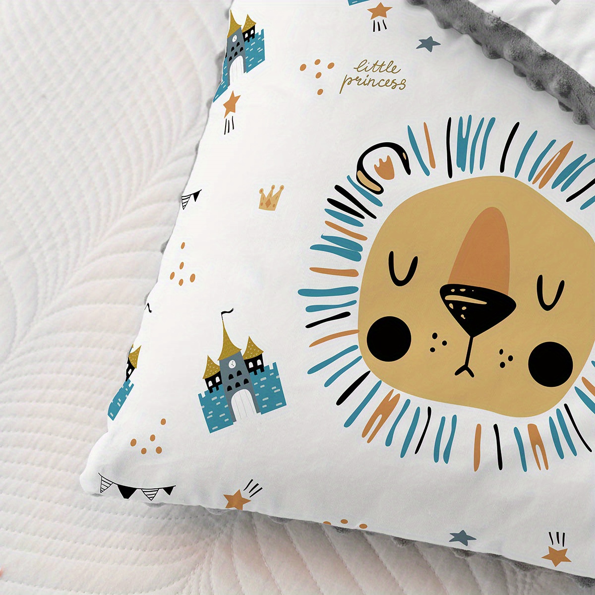 1  soft sleeping pillow cartoon pattern childrens pillow soothing pillow with zipper removable and washable pillow for kids boys girls details 13