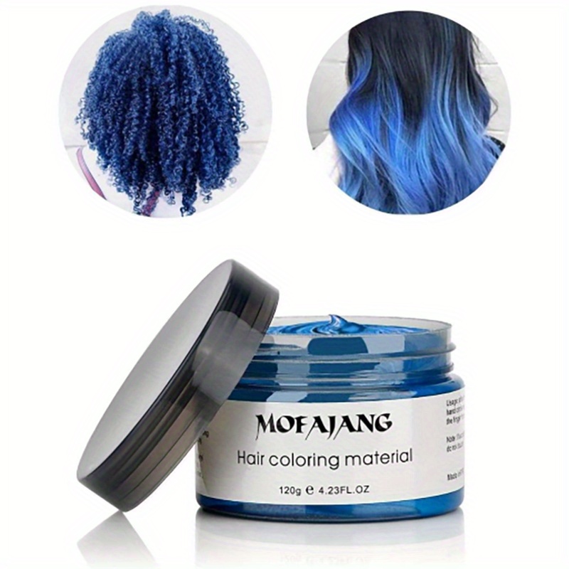 Temporary Hair Color Wax Hair Styling Pomade Disposable - Temu