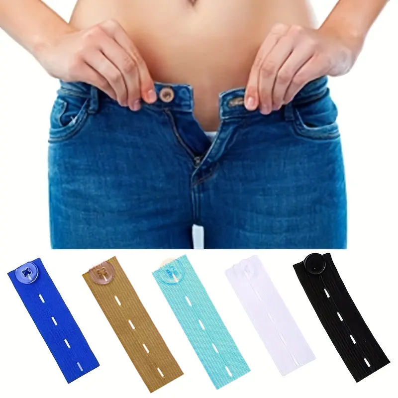 2 PCS Maternity Pants Extender Adjustable Pregnancy Waistband Extender For  Pregnancy Women Trouser Extender No Sewing Require
