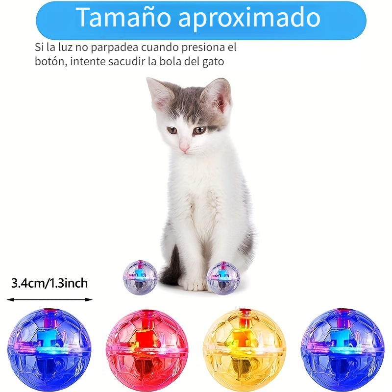  Velarosy - Juguete para gatos Velarosy, bola inteligente Wloom  Power Ball 2.0, juguete para gatos, pelota interactiva inteligente con  luces LED, bola de juguete rodante automática para gatos, juguete :  Productos