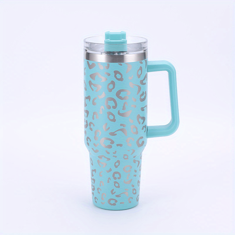 Sky Blue Thermal Cup Portable Stainless Steel Vacuum Cup - Temu