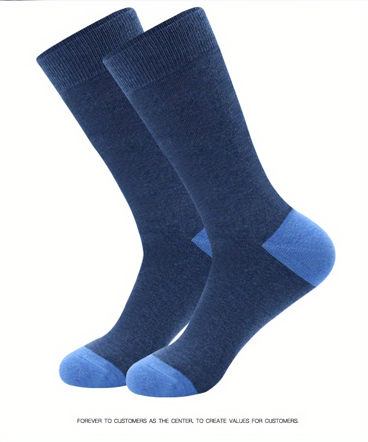 Pack de 5 pares de calcetines para niños de algodón azul marino Ecodim