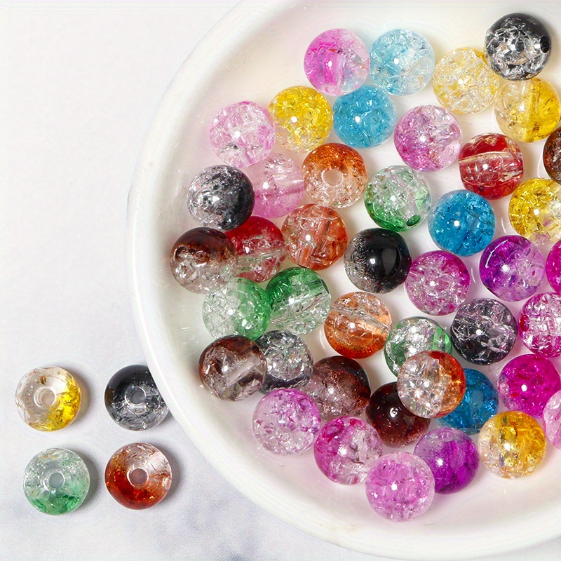 Wholesale 2/3/4mm Crystal Lampwork Round Beads For Bracelets