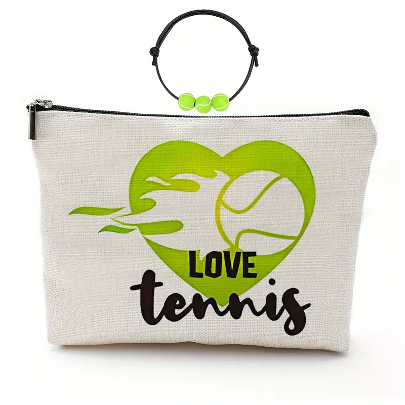 Tennis Gifts Makeup Bag Tennis Lovers Birthday Gift Women - Temu