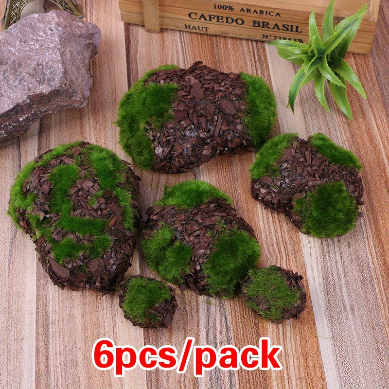 LJY 12 Pieces Assorted Sized Artificial Moss Rocks Decorative Faux Stones  for Floral Arrangements, Fairy Gardens, Terrariums and Crafting - LJY  Technology Inc Official Website