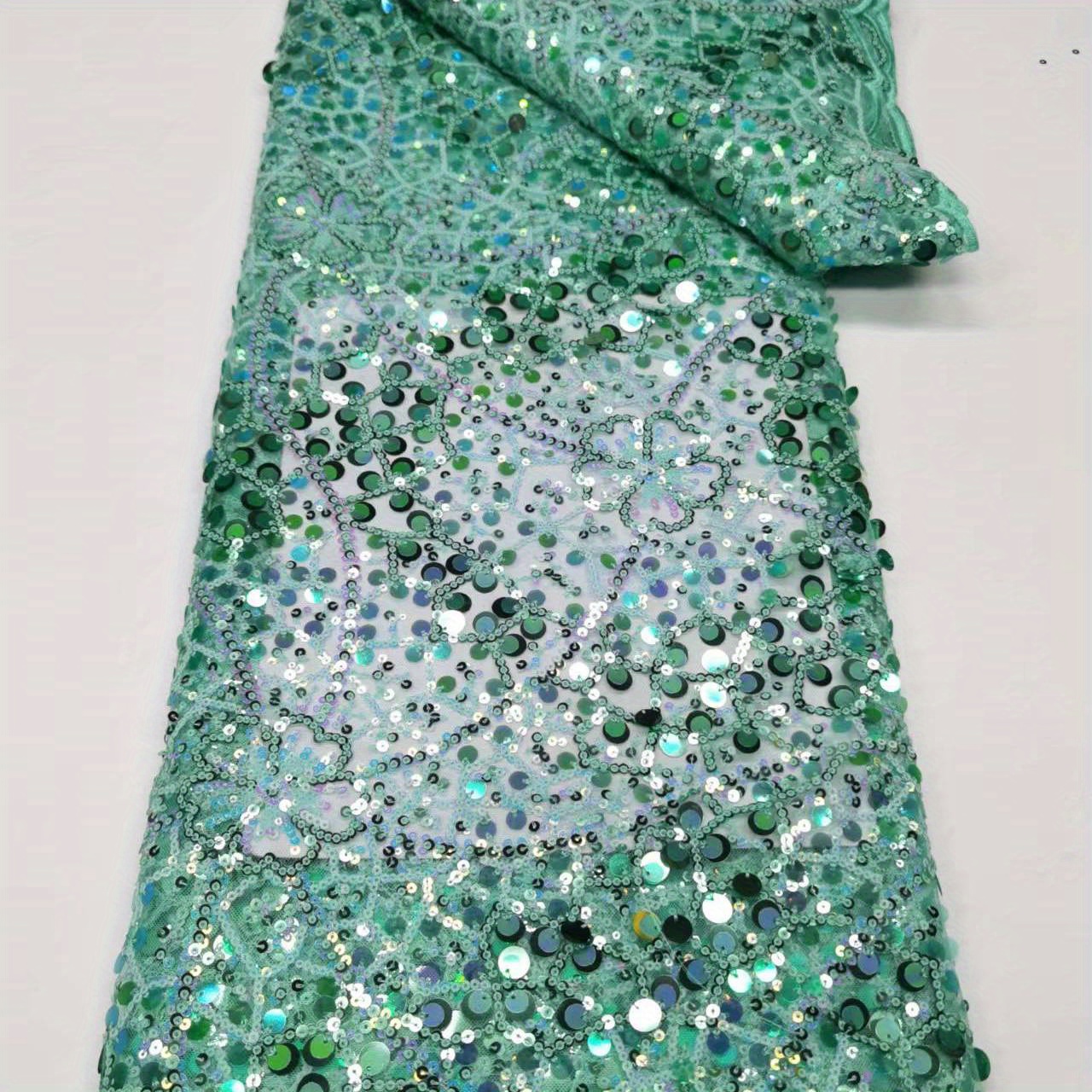 Elle Sequin Fabric by the yard