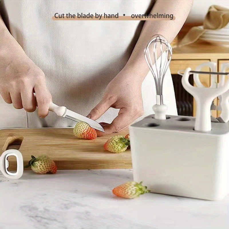 Kitchen Tools, Utility Knife, Kitchen Scissors, Peeler And Cutting Board,  Kitchen Gadgets, Kitchen Accessories - Temu