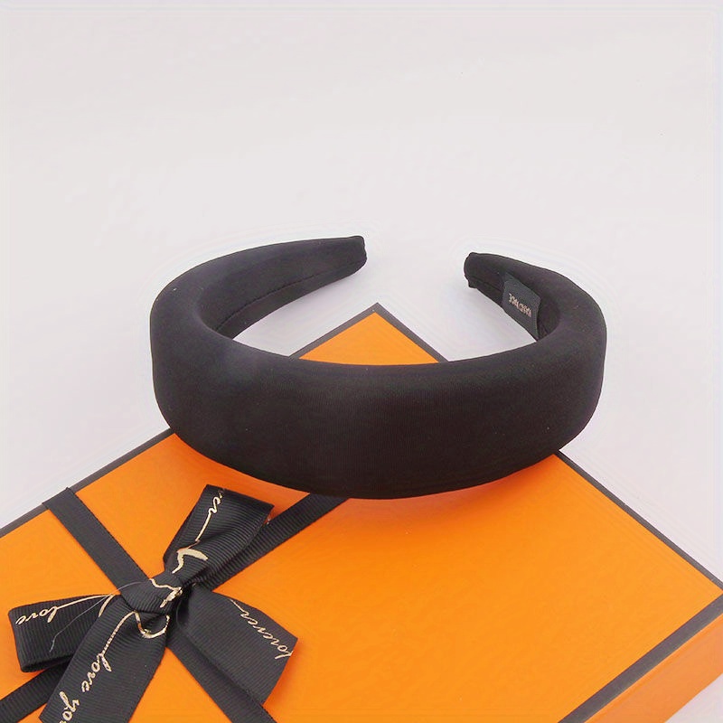 Silky Hairband Thick Sponge Hair Band