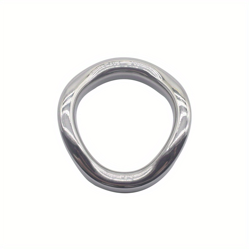 Curve Metal Penis Rings For Male Steel Cock Ring Delay - Temu