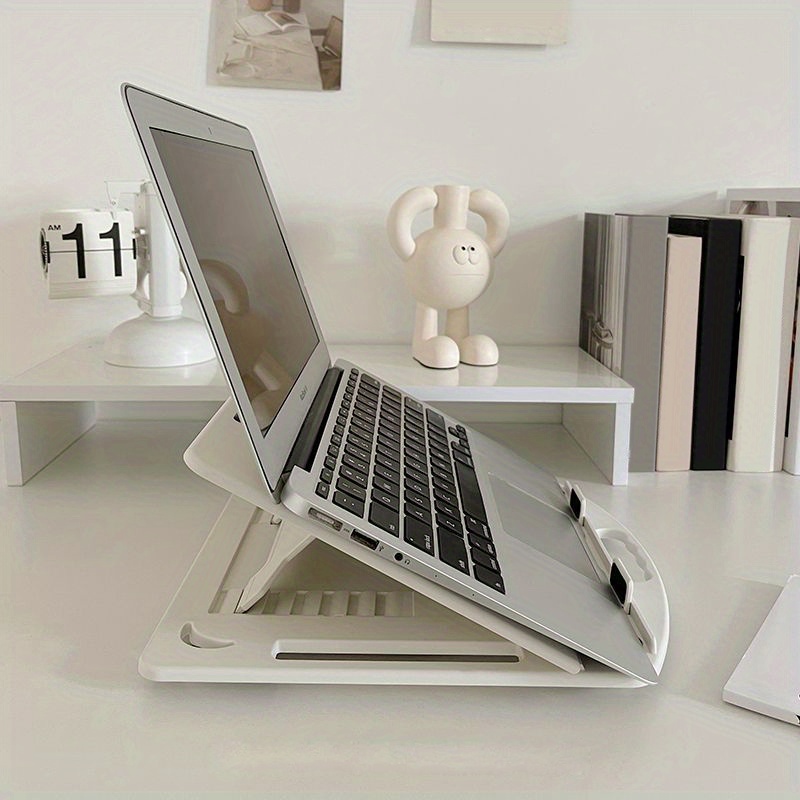 Laptop Lifting Bracket Foldable Desktop Riser Base Bracket - Temu