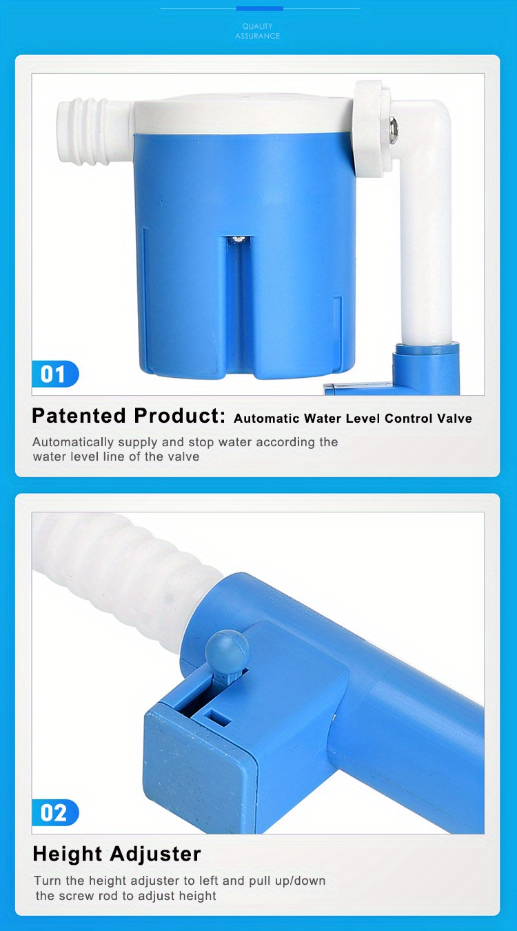 Bathroom Shank Toilet Float Ball Valve Blister Temu Australia