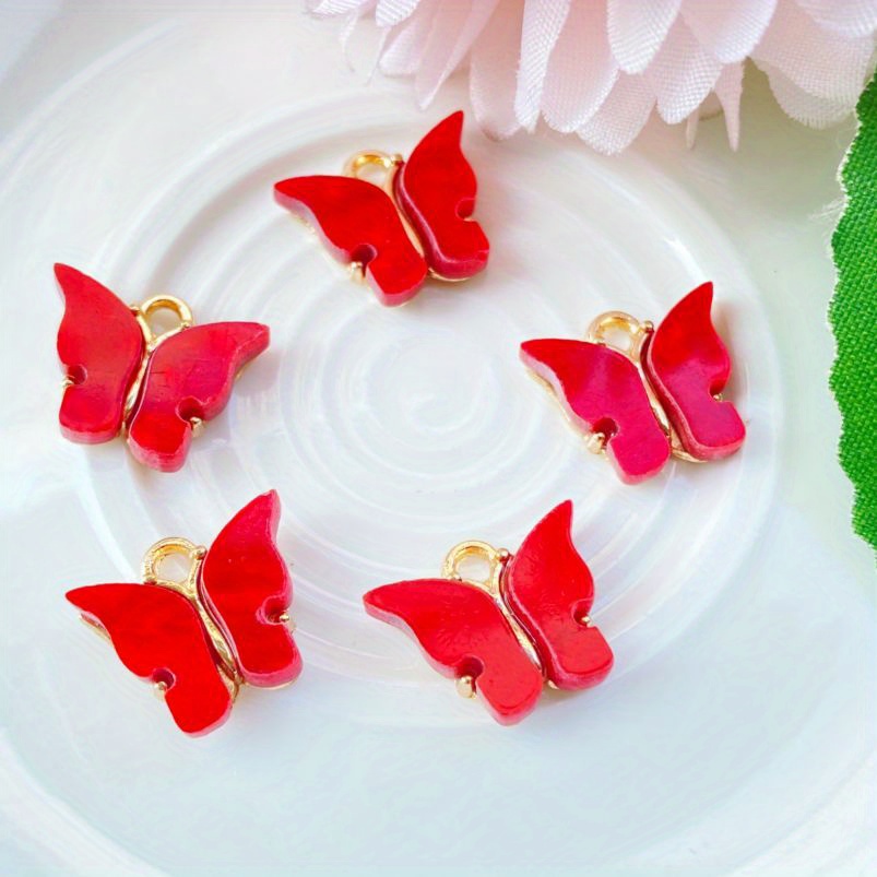 1pc Mariposas Voladoras Acrílico Coloridas Regalo En Forma - Temu