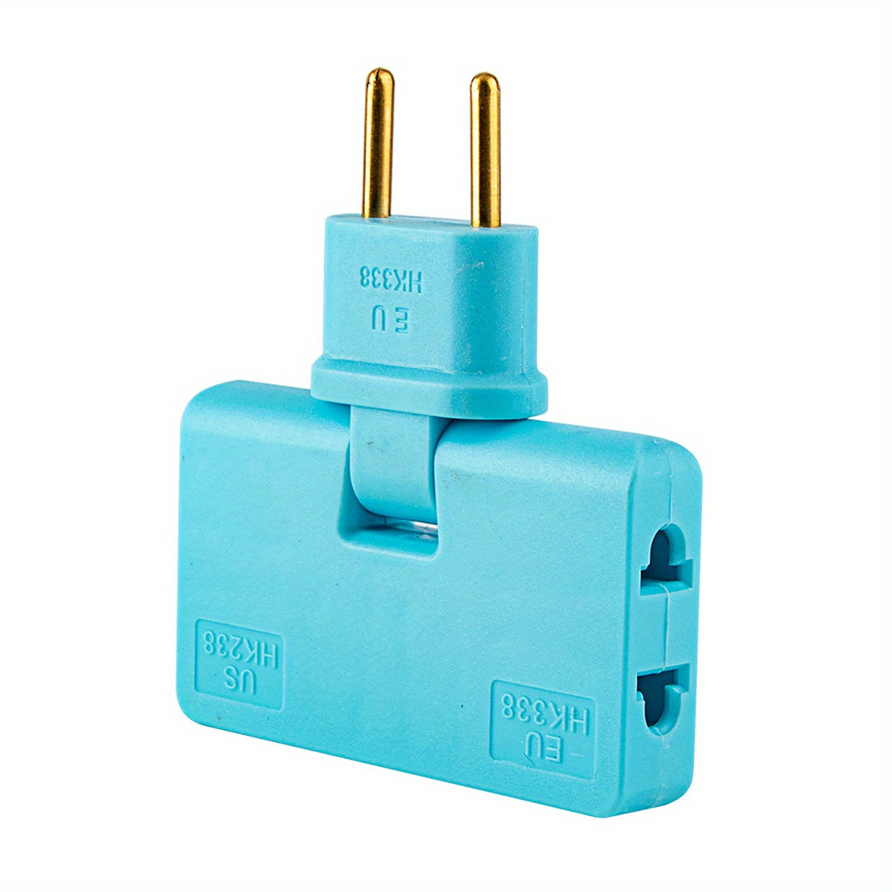 Adaptador Enchufe Ue Extensión Plegable Convertidor Viaje - Temu Spain