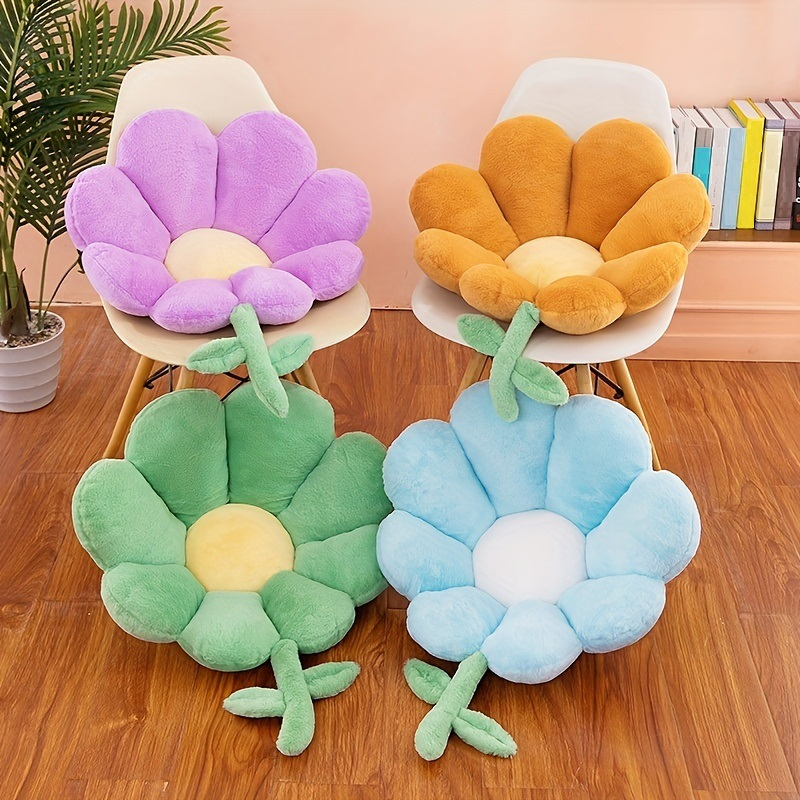 Velvet Flower Seat Cushion Stuffed Plush - Kyootii