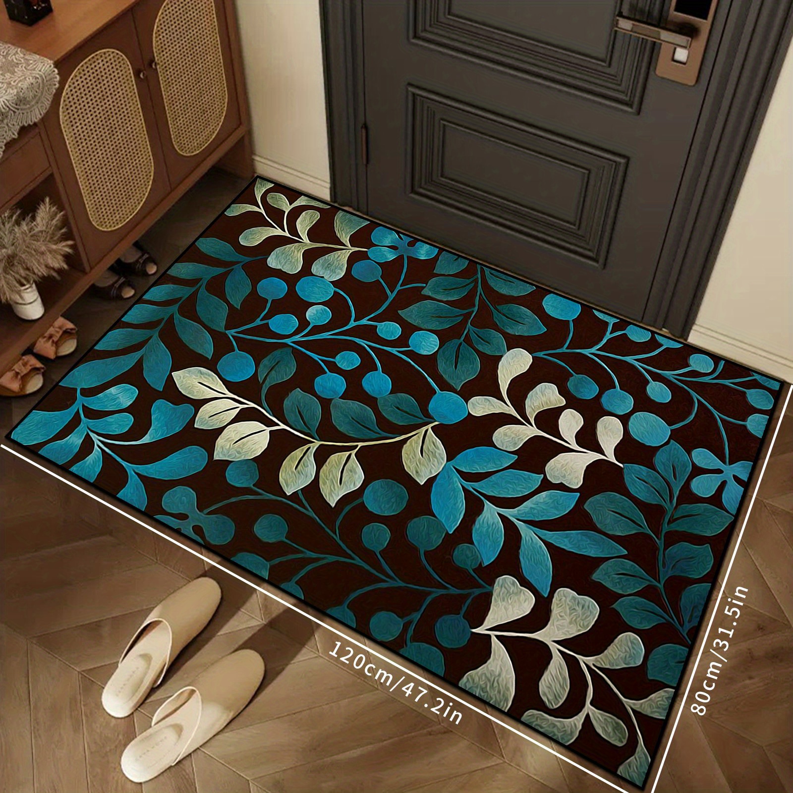 Indoor Door Mat Large Size Front Door Mat Retro - Temu