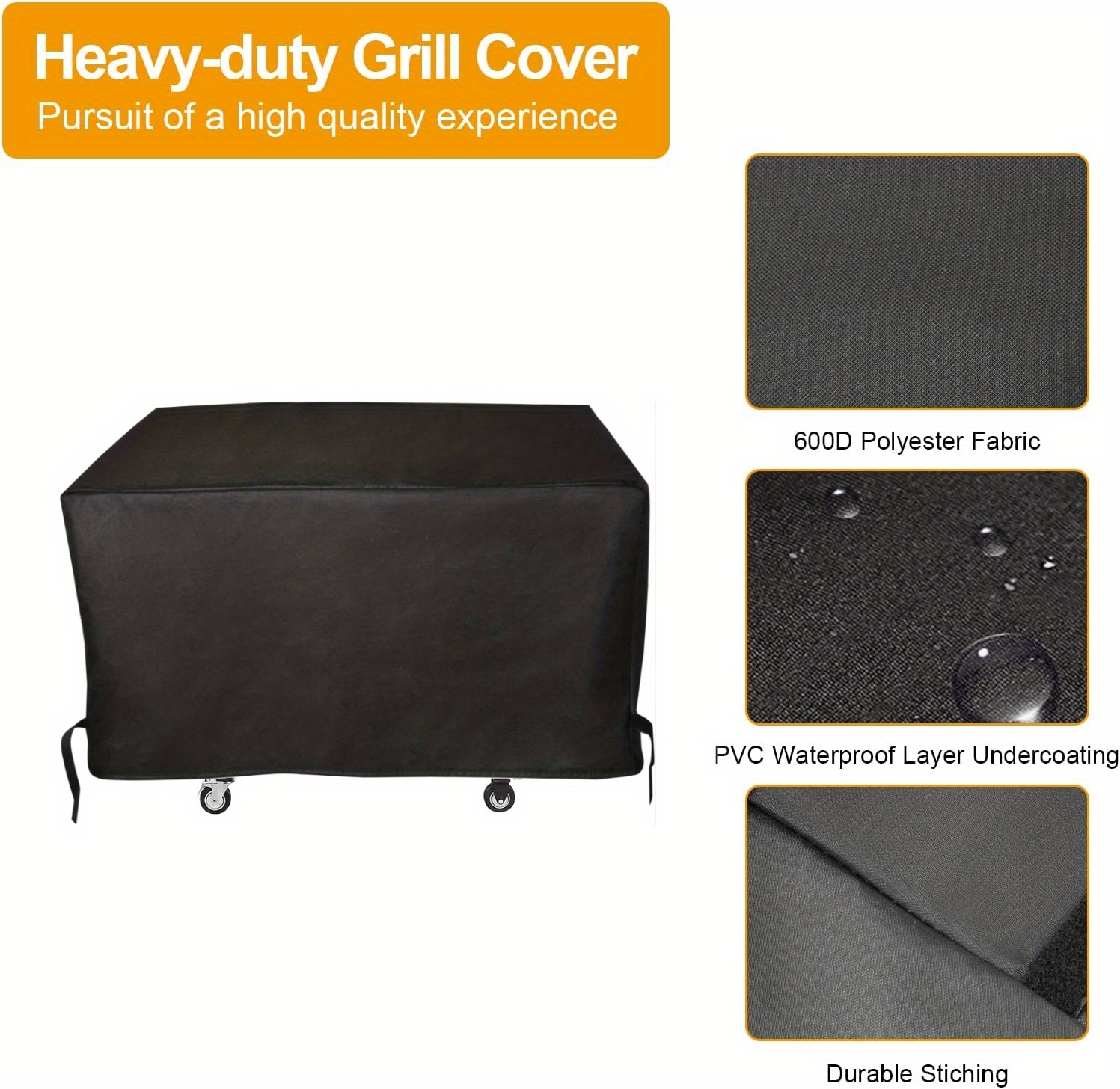 1pc Flat Top Grill Cover Waterproof Cover Propane Griddle Gas Griddle 