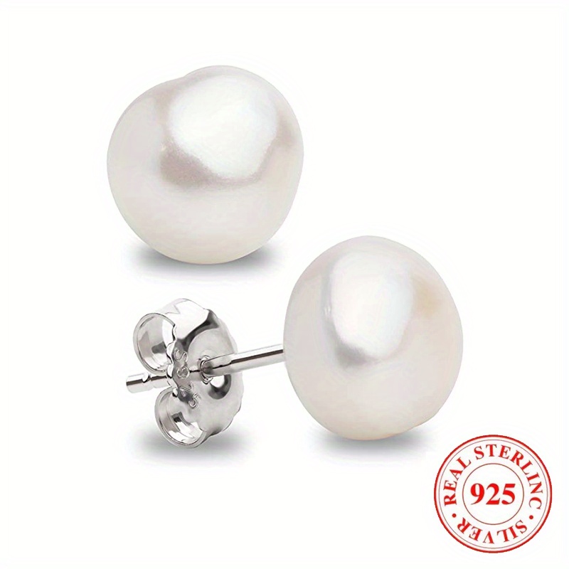 sterling 925 silver jewelry   design stud earrings elegant   daily casual details 4